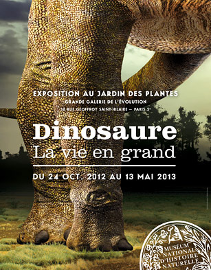 Dinosaure - Exposition Paris - Jardin des plantes 