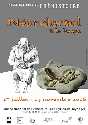Néandertal à la loupe - exp - Eyzies