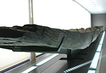 Barque Carolingienne au Musée de Préhistoire de Nemours