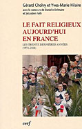 le fait religieux aujourd'hui en France