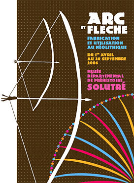 Exposition Arc et flèche - Musée de la Préhistoire de Solutré