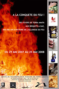 A la conquete du feu - Exposition - Terra Amata - Nice