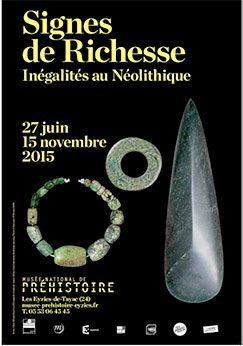 Signes de richesse - Inégalités au paléolithique  - expo Eyzies