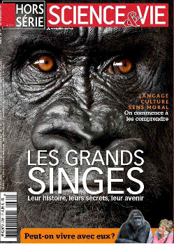 Les grands singes - Hors Série Science et Vie