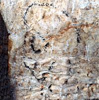 Tête humaine - grotte de Rouffignac