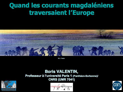 Quand les courants magdaléniens traversainet l'europe - Conférence Roc-aux-sorciers