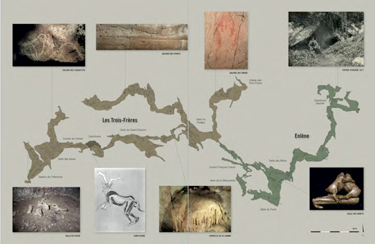 intérieur du livre La caverne des trois frères