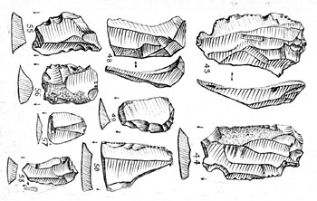 Outils de pierre - Grotte des Fadets 