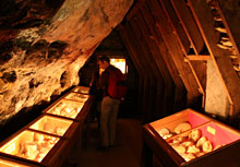 Salle du fond du Musée