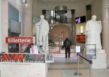 Entrée Galerie de botanique