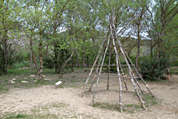 Tipi de Pincevent - 15 000 ans