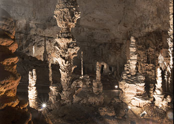 La grotte d'Orgnac