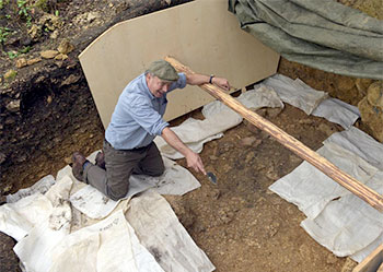 Nicholas Conard à Hohle Fels