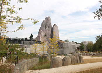 le rocher du zoo de vincennes