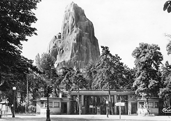 Entrée du Zoo de Vincennes dans les années 1930